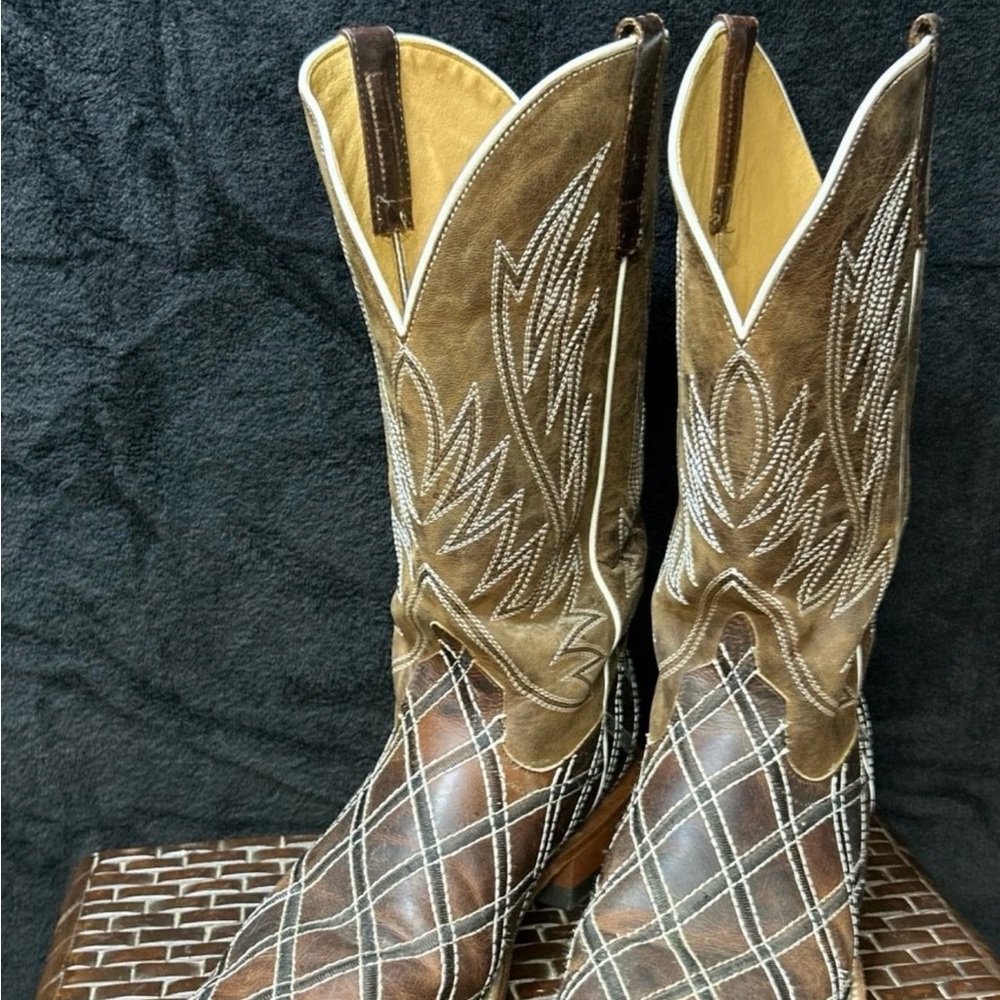 Brown Western Cowboy Boots